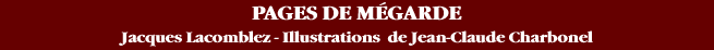 PAGES DE MÉGARDE